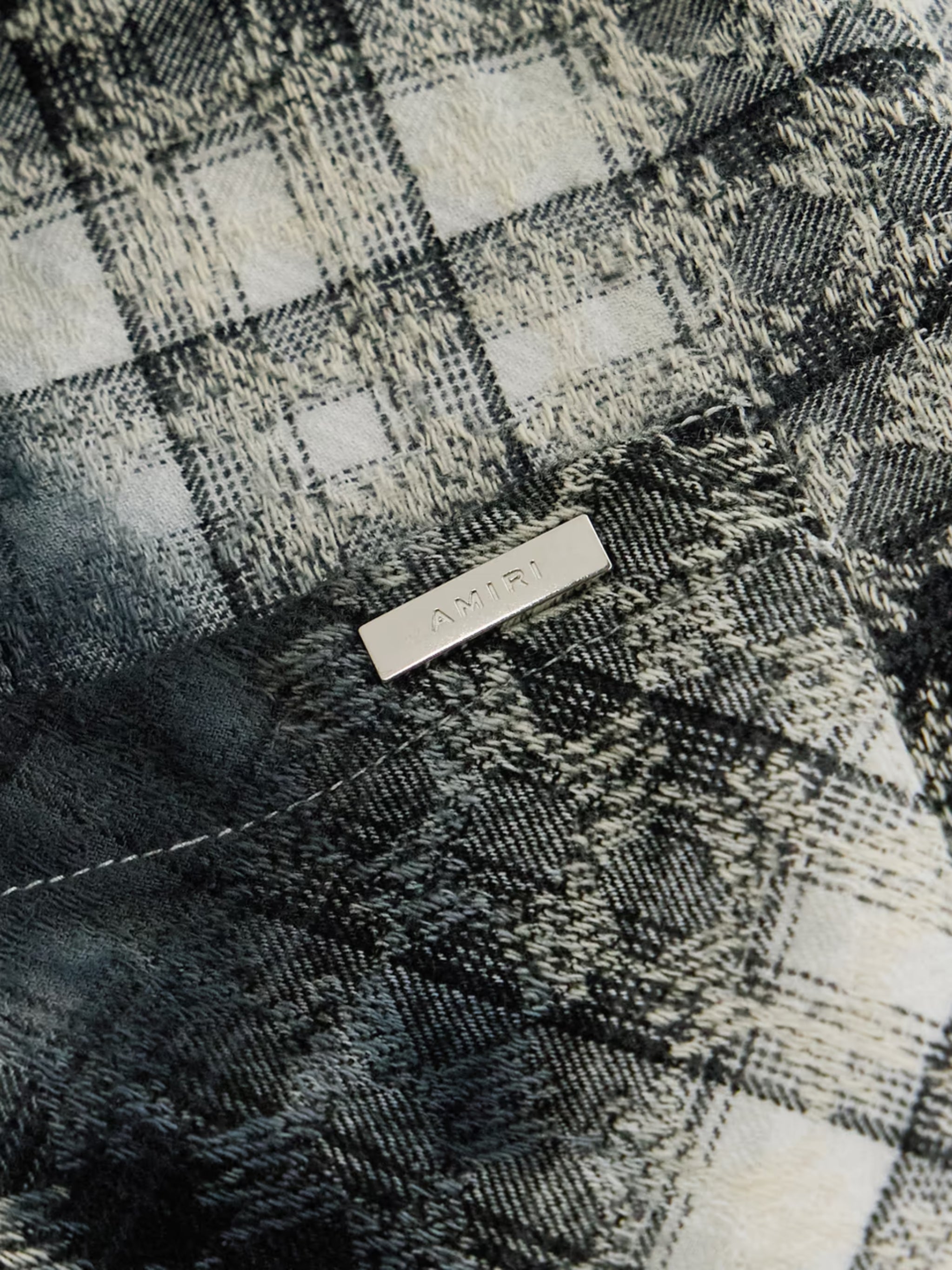 MA QUAD BLEACH FLANNEL