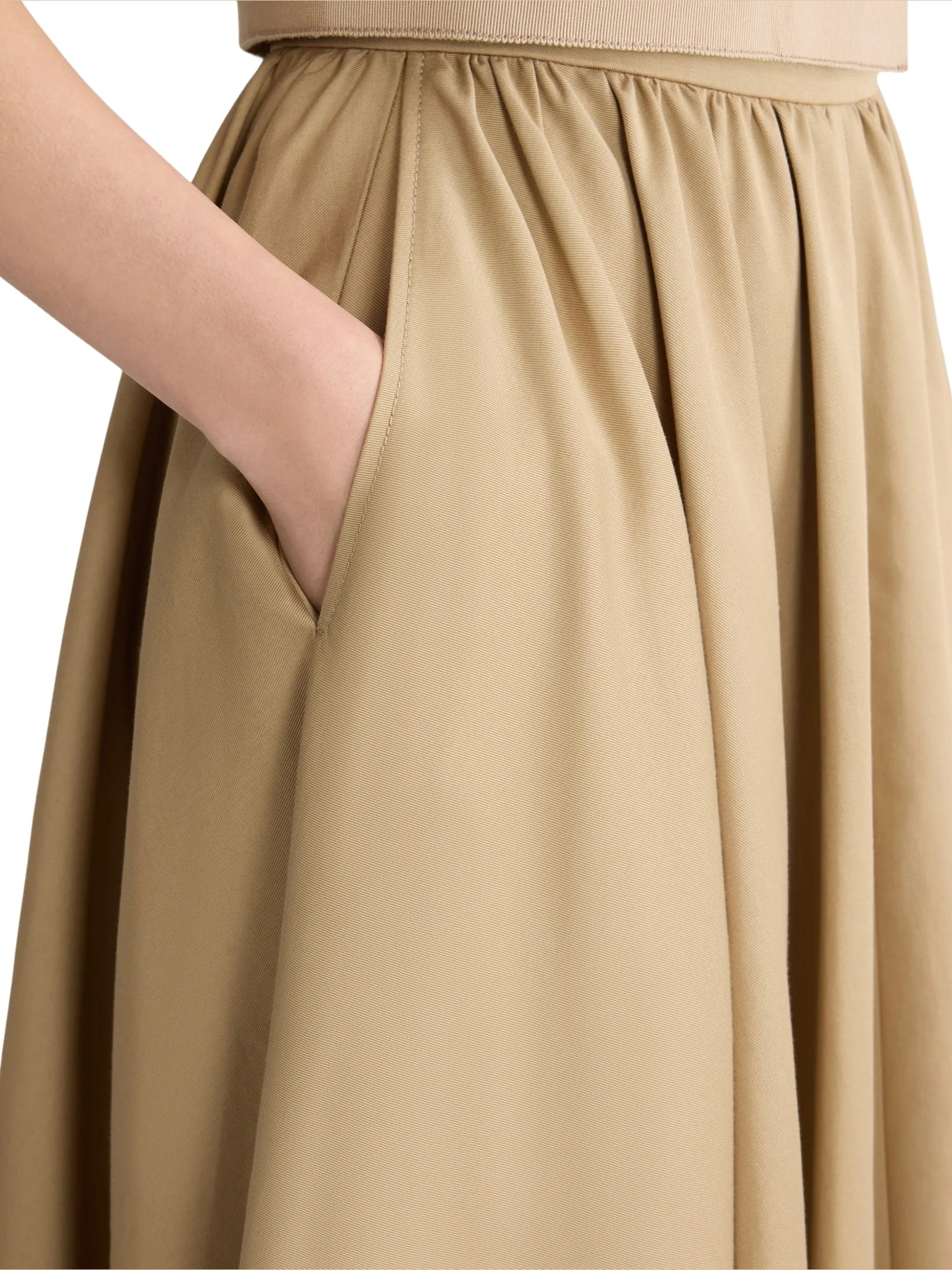 Maxi volume skirt