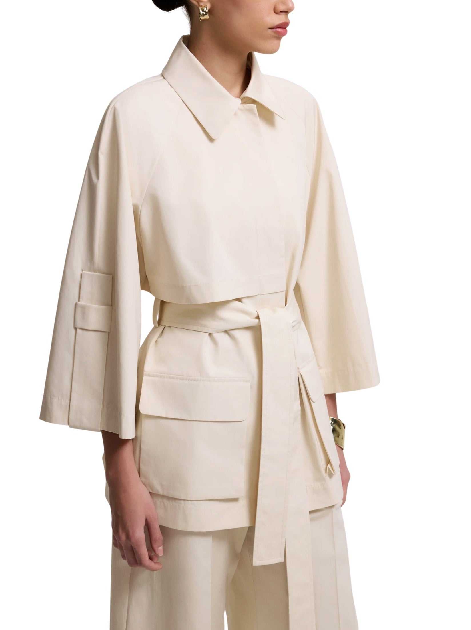 Cotton beige jacket