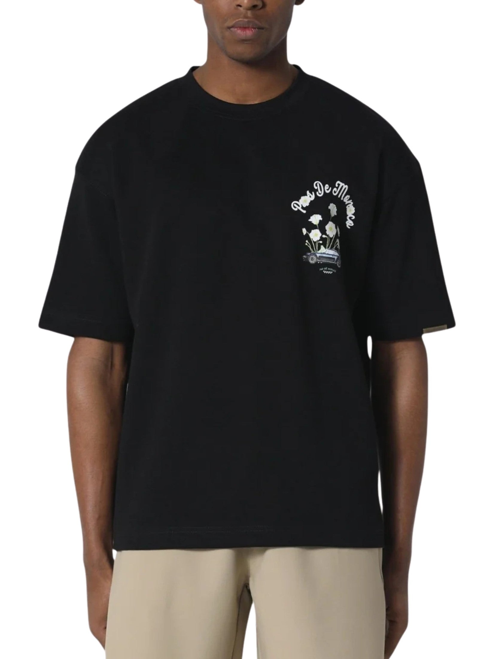 Pink reverie t-shirt black