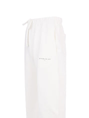 WIDE SWEATPANTS SMALL LOGO
