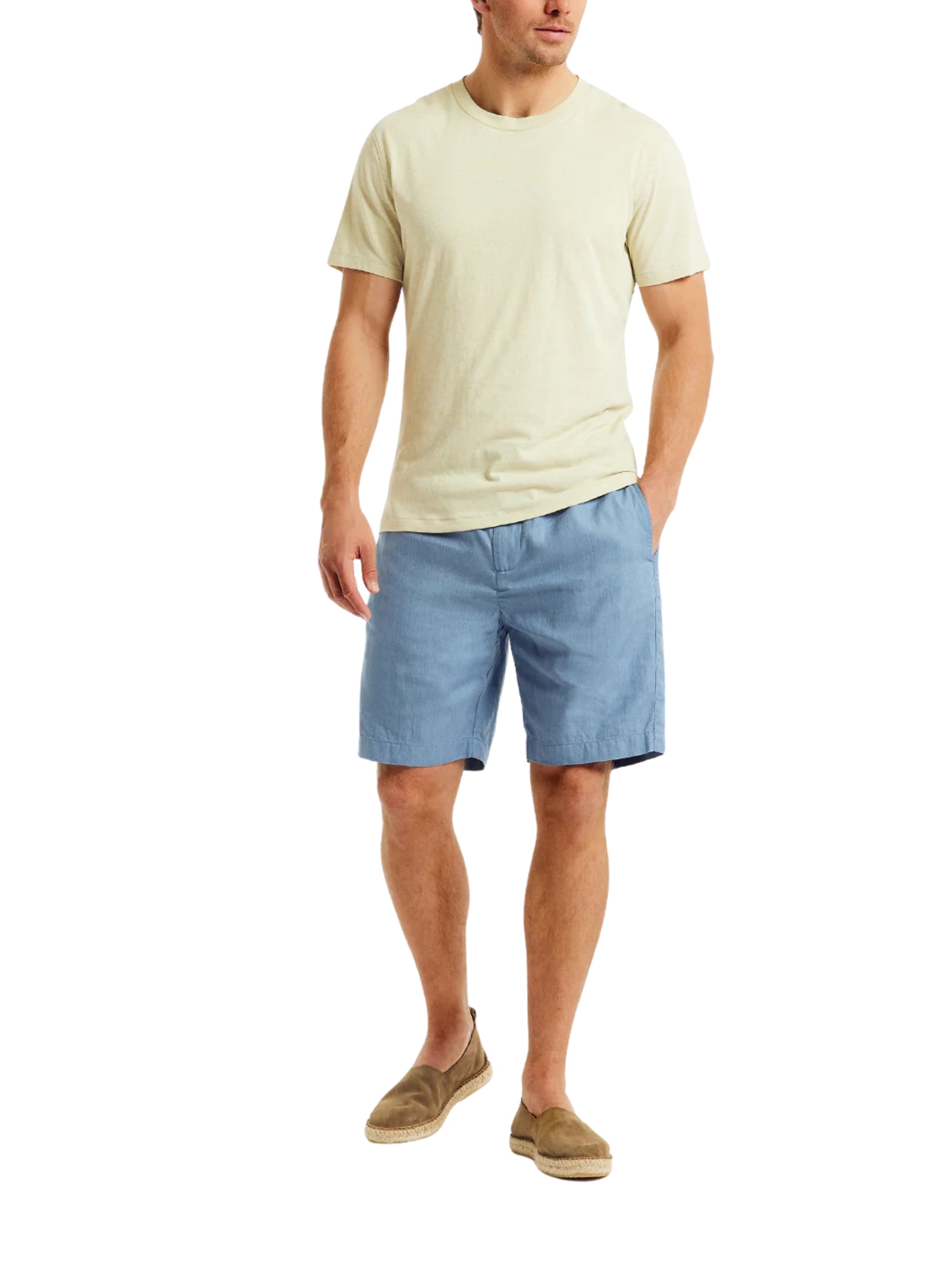 LUCIO LINEN BLEND T-Shirts