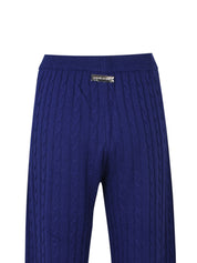 The cable knit pants