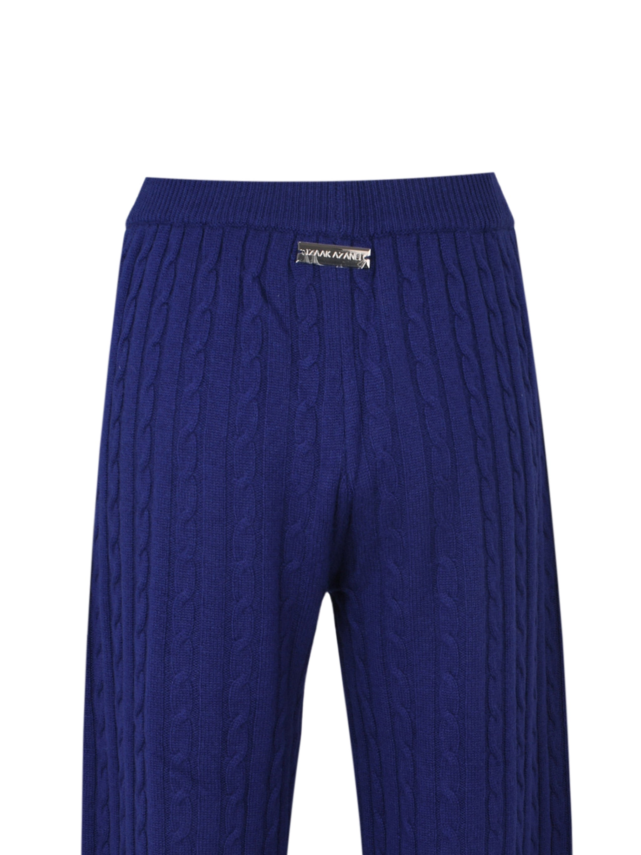 The cable knit pants