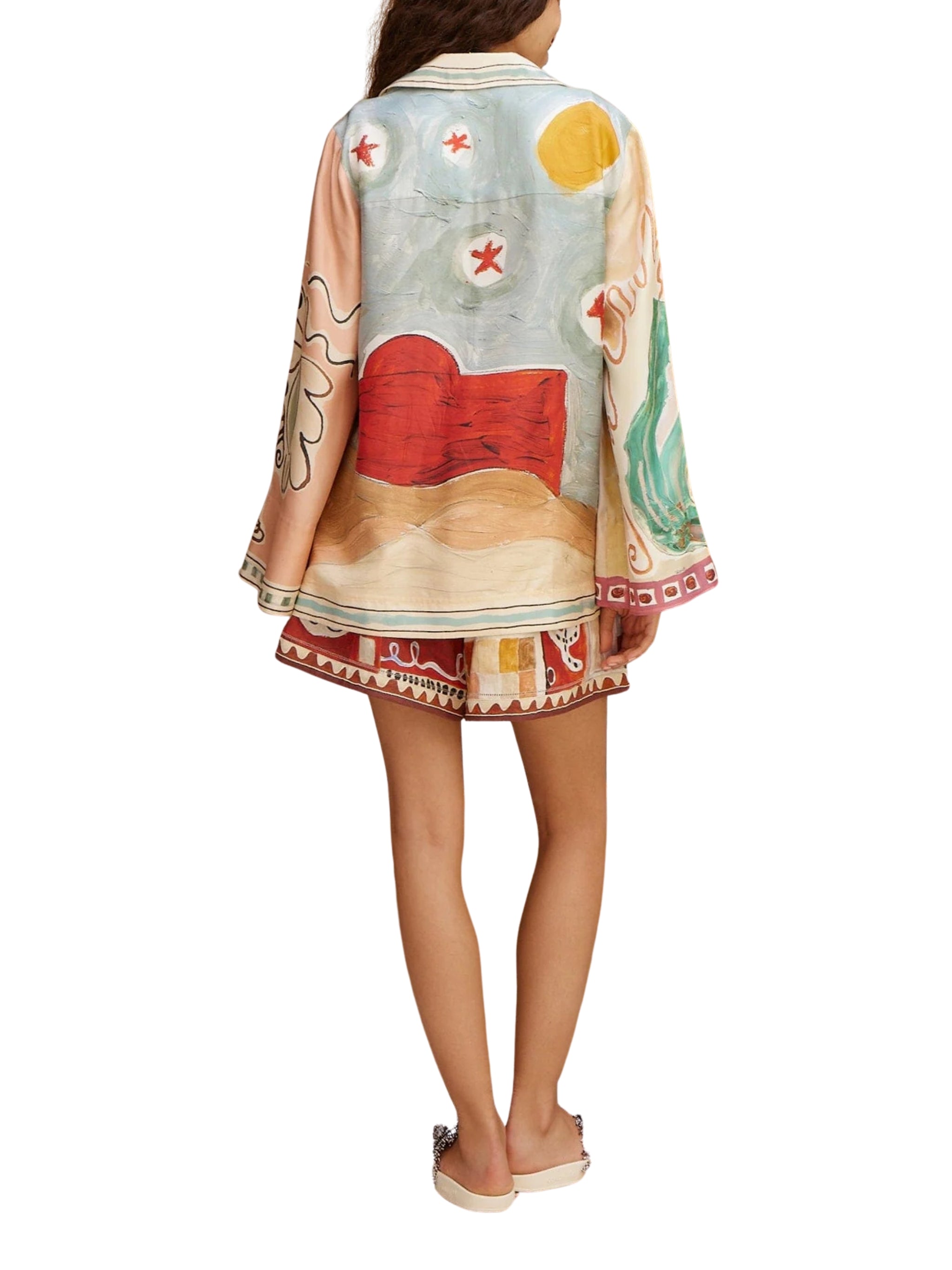 Michelle silk shirt