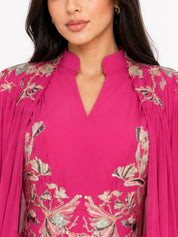 Flowy embroidered dress