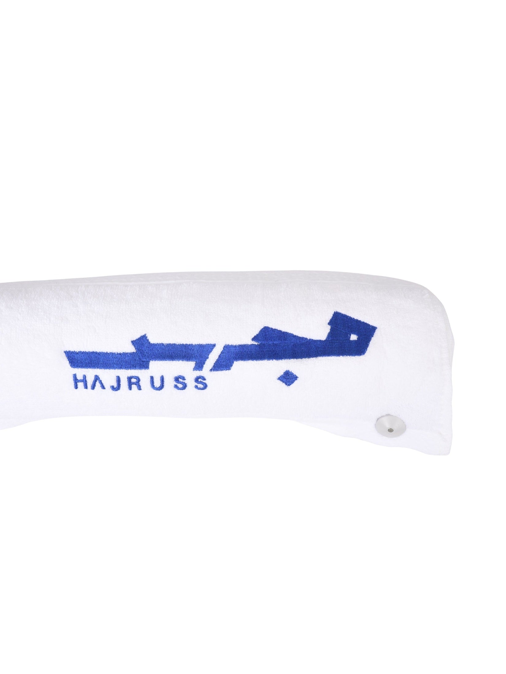 White hajruss towel