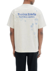 Dominus crest t-shirt greige