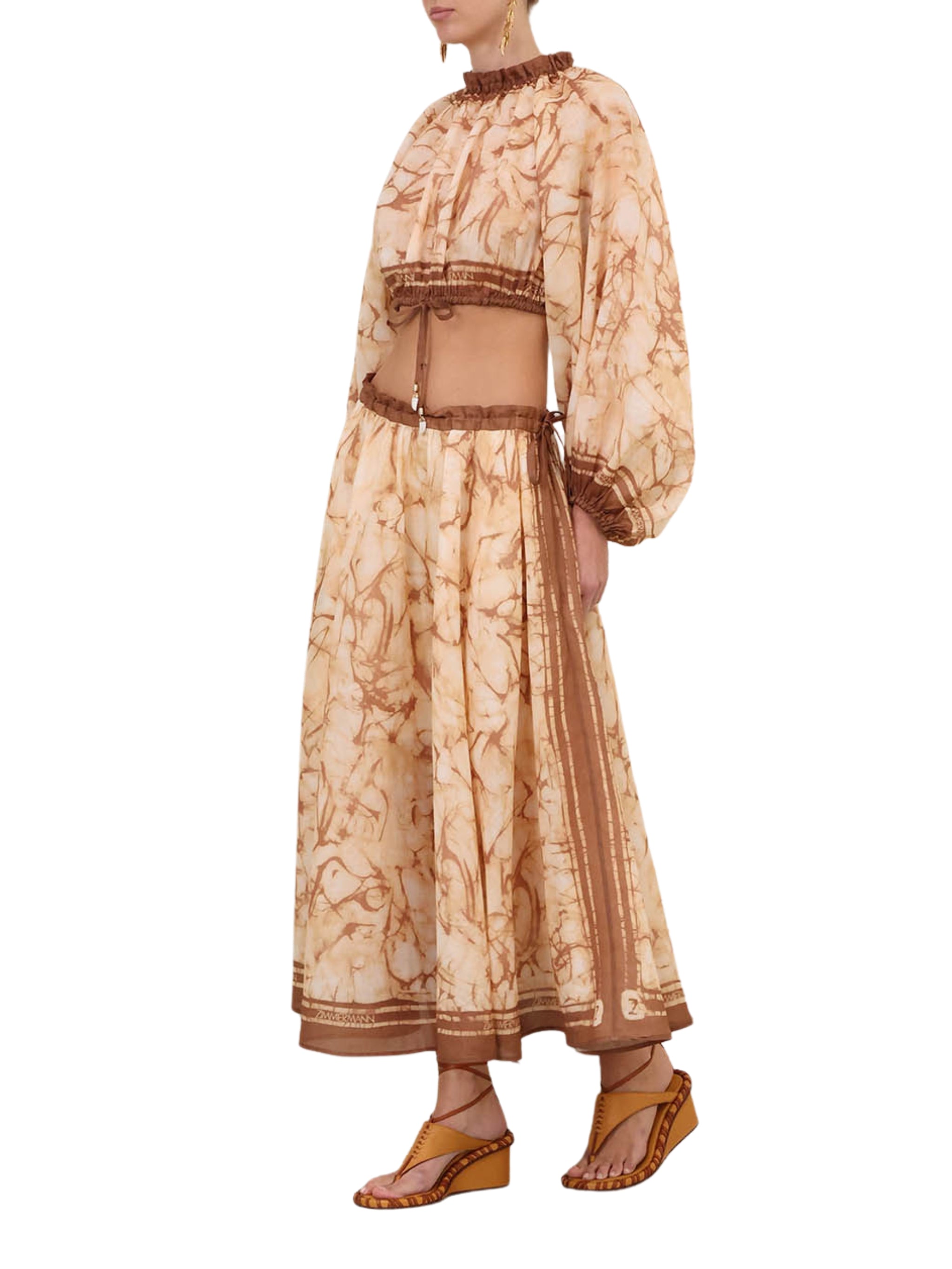 Indra midi skirt