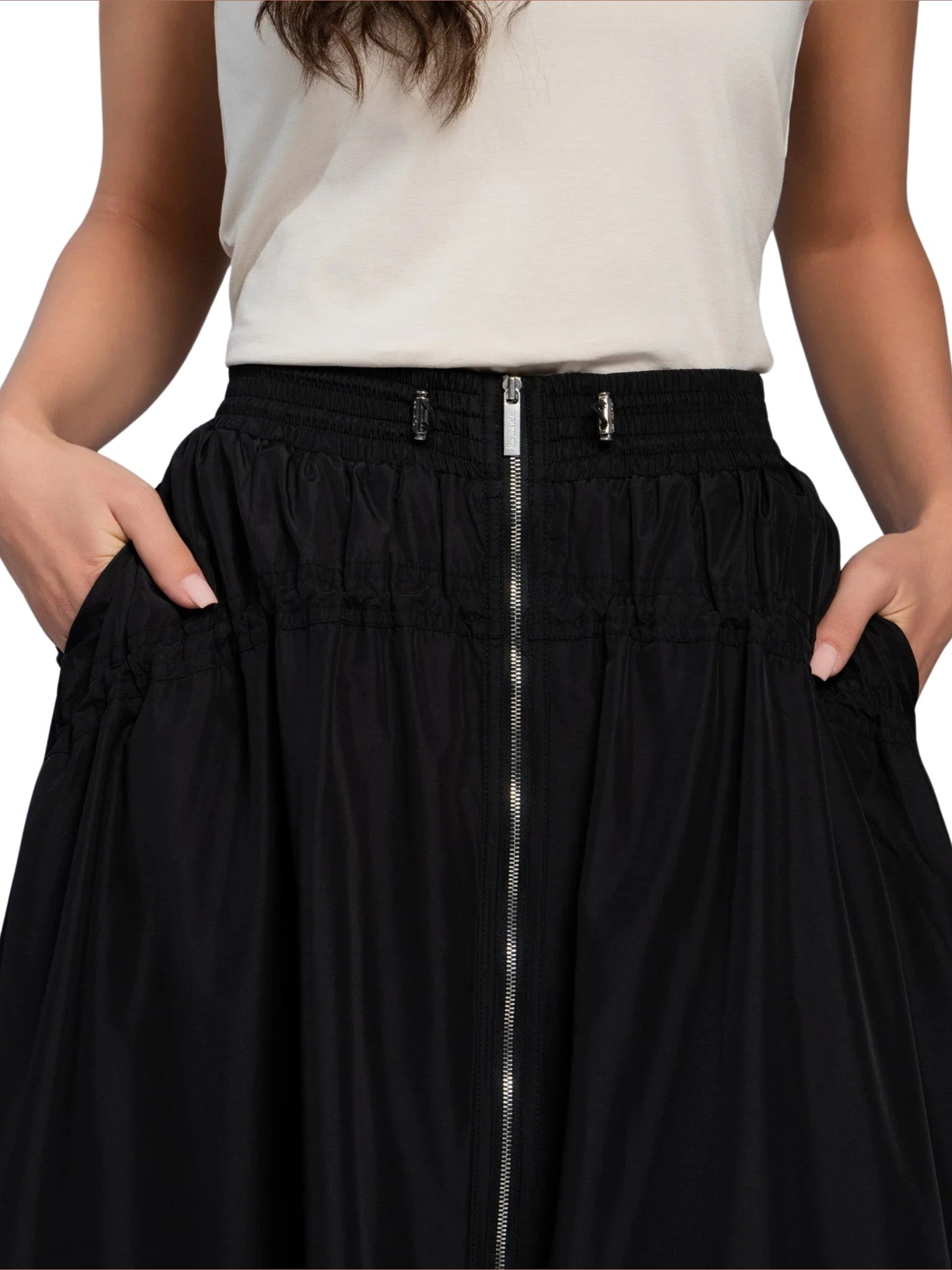 Parka skirt seasonal black