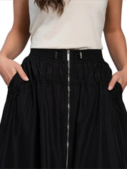 Parka skirt seasonal black