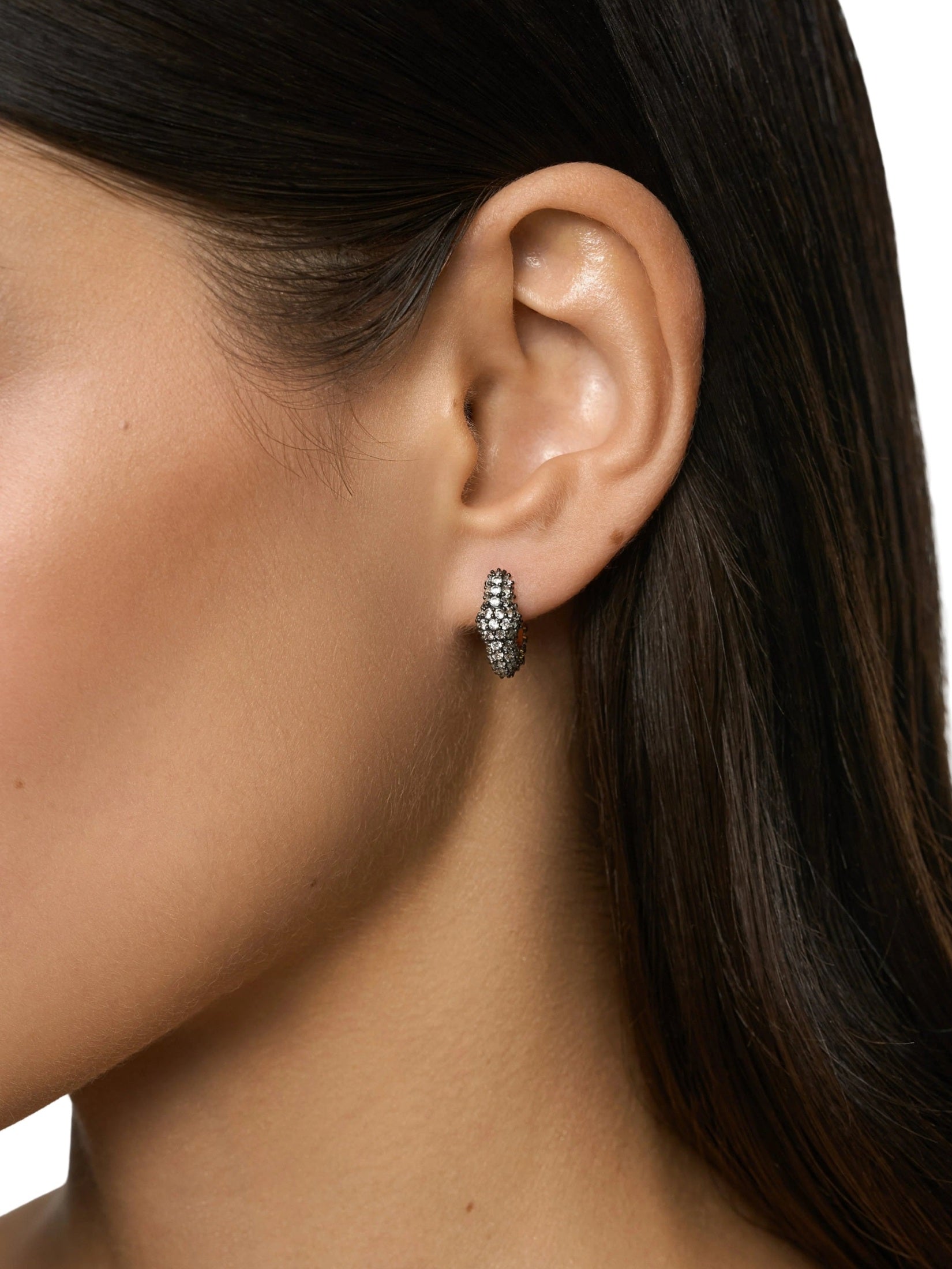 Crystal harmony hoops (mini)