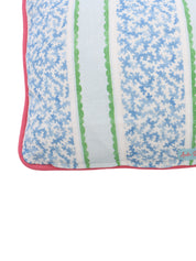 45*30 Garden Gate- Blue-Fuchsia