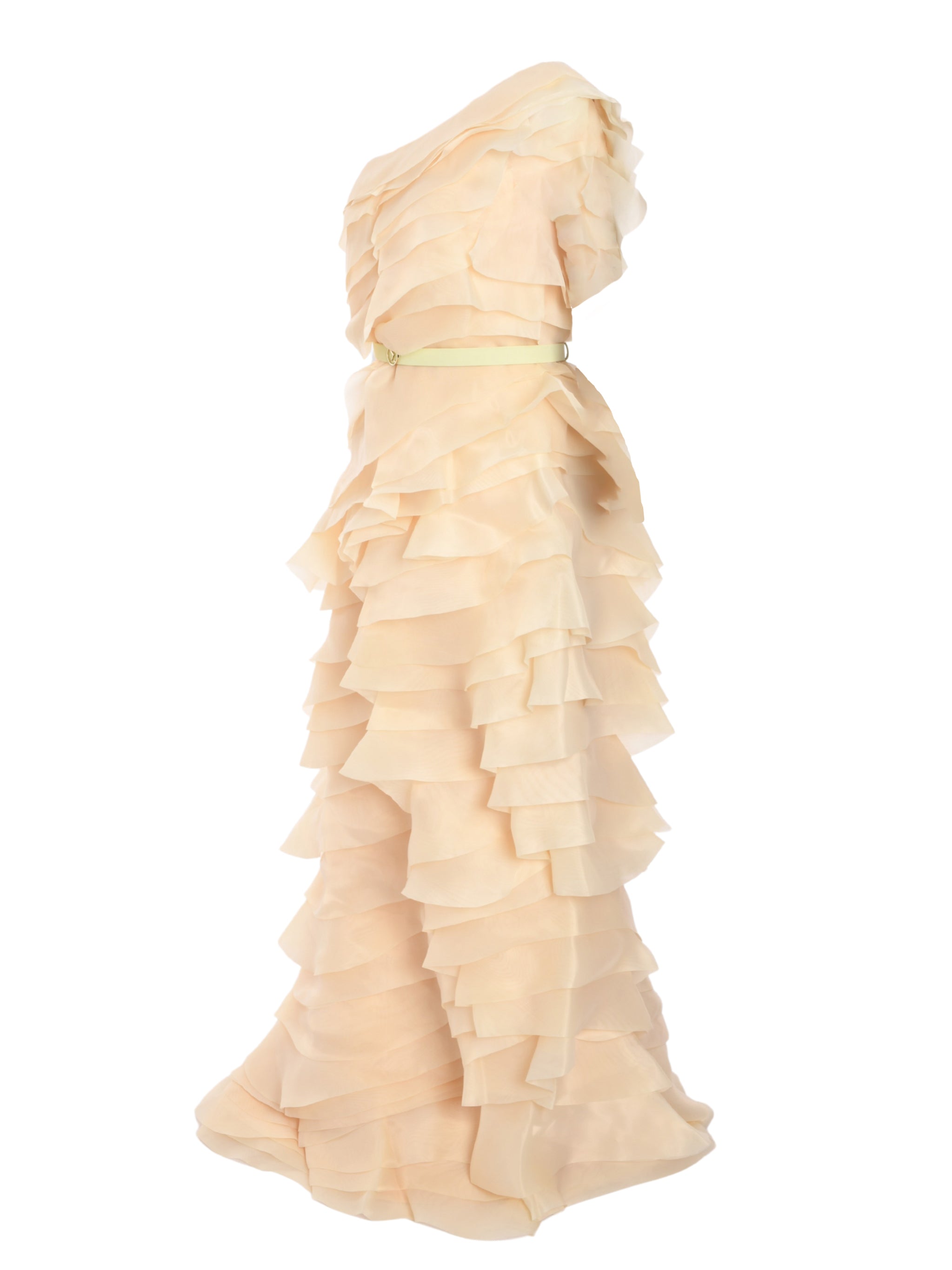 LAYERED ORGANZA DRESS