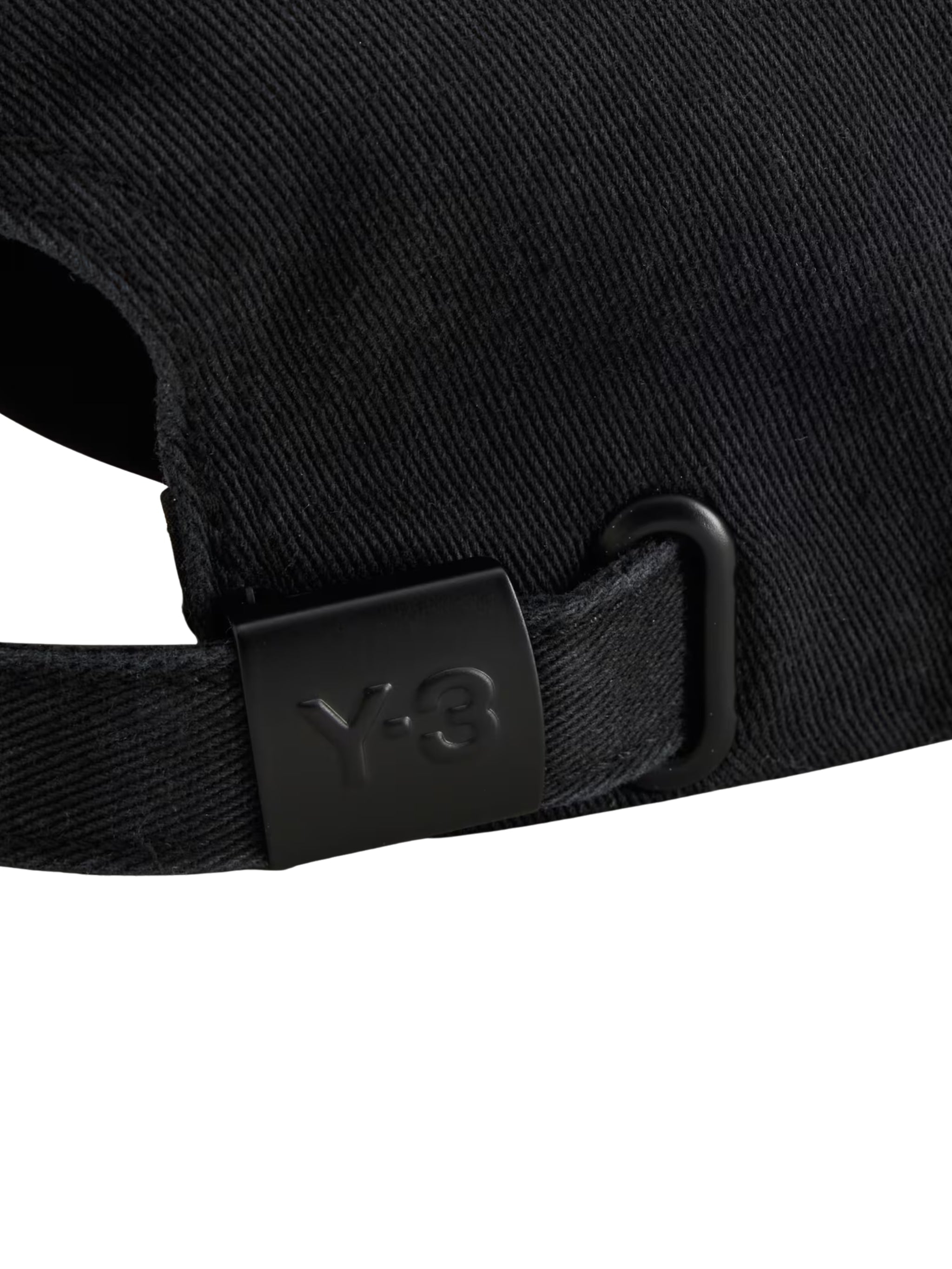 Y-3 DAD CAP BLACK