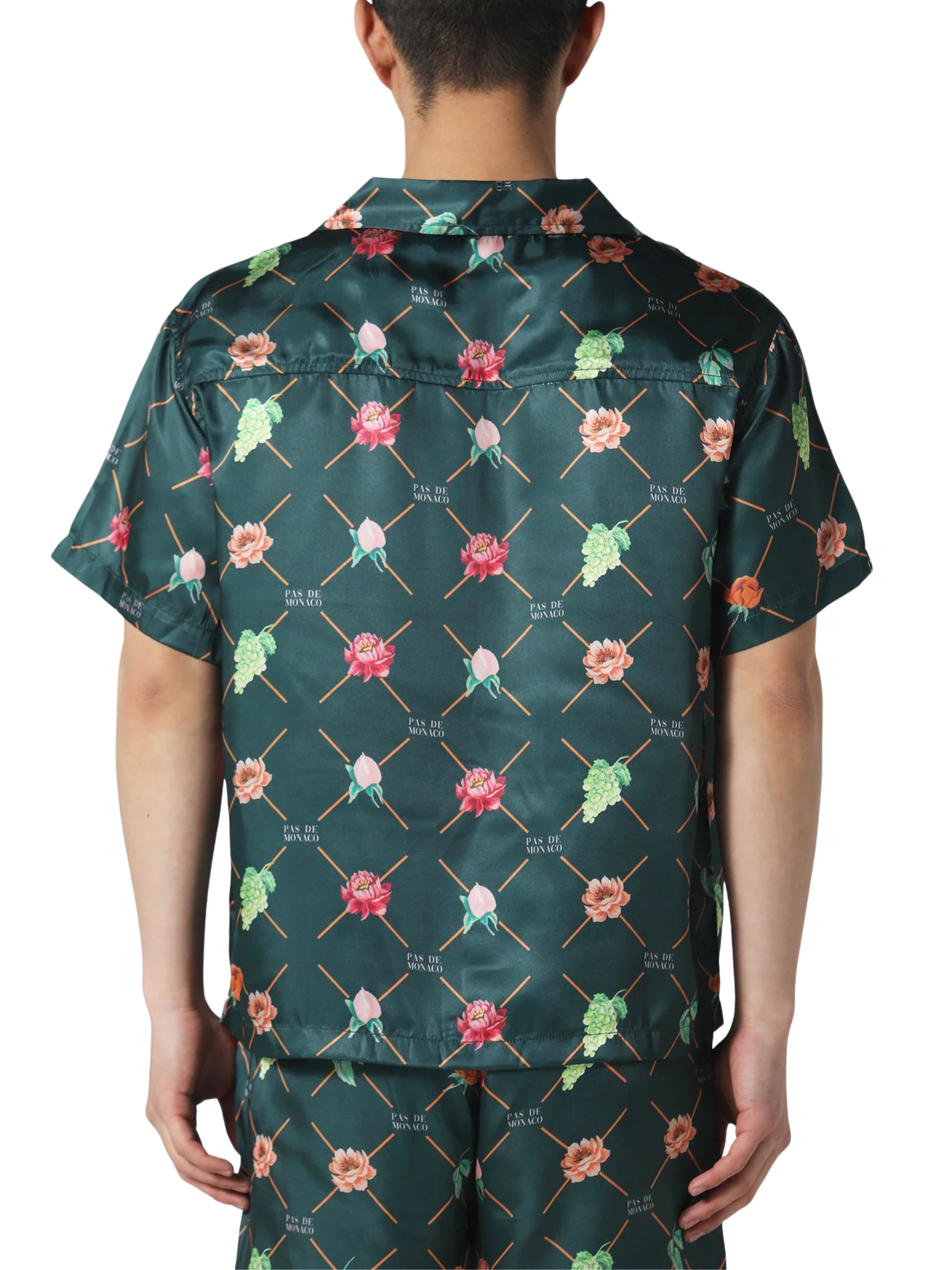 FRUIT MONOGRAM CUBAN SHIRT