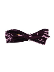 Strapless bikini top with front sun hardware detail