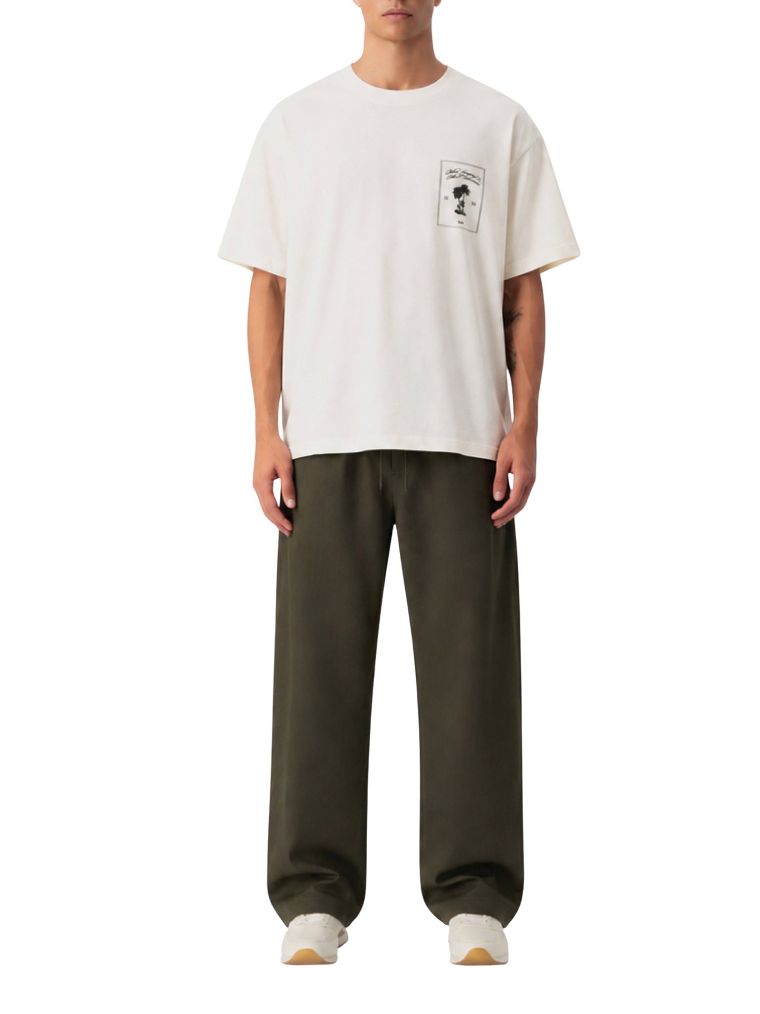 Elastic waist band pants