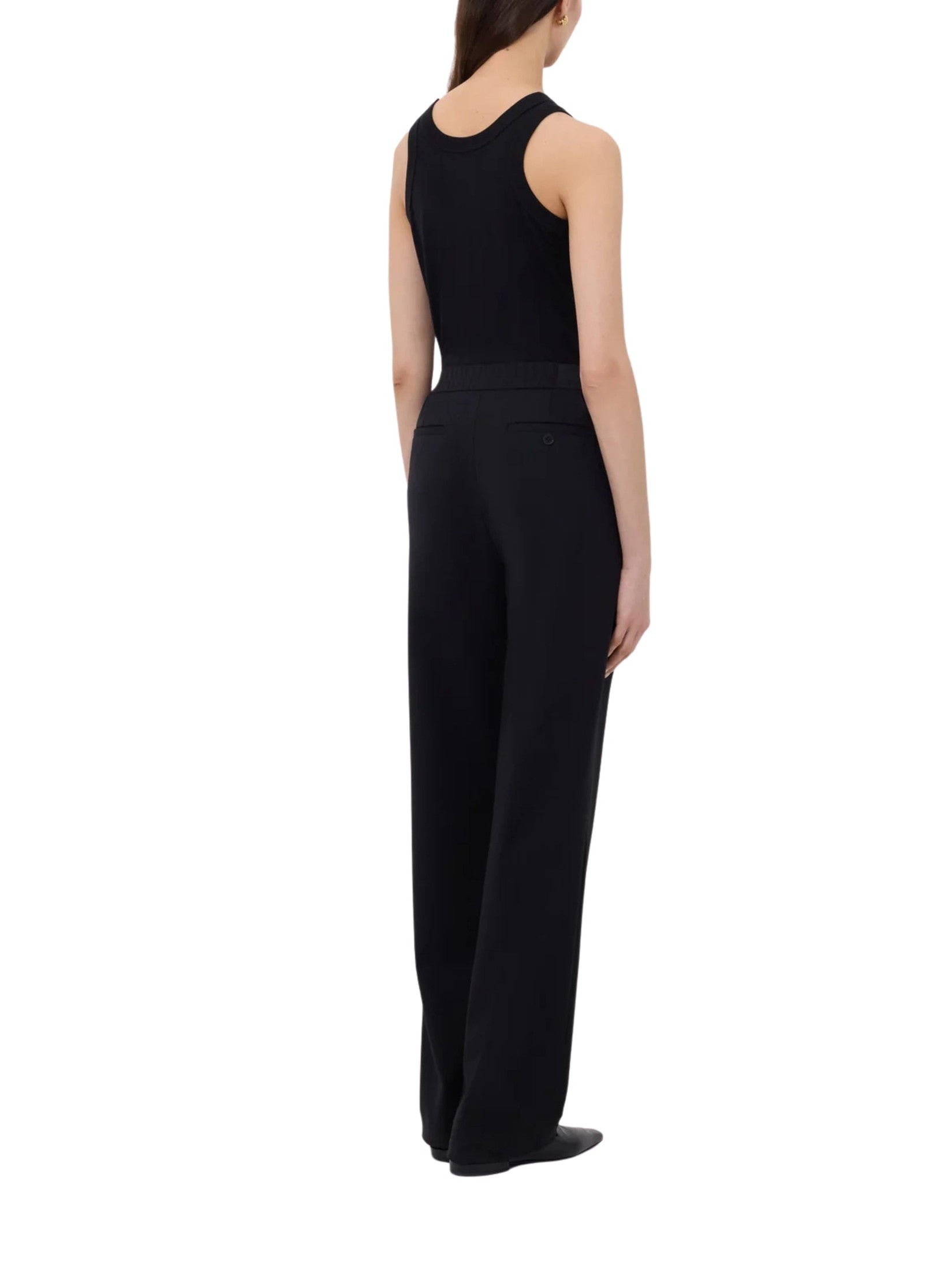 Niro elastic waistband pants