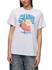 Basic cotton jersey strawberry