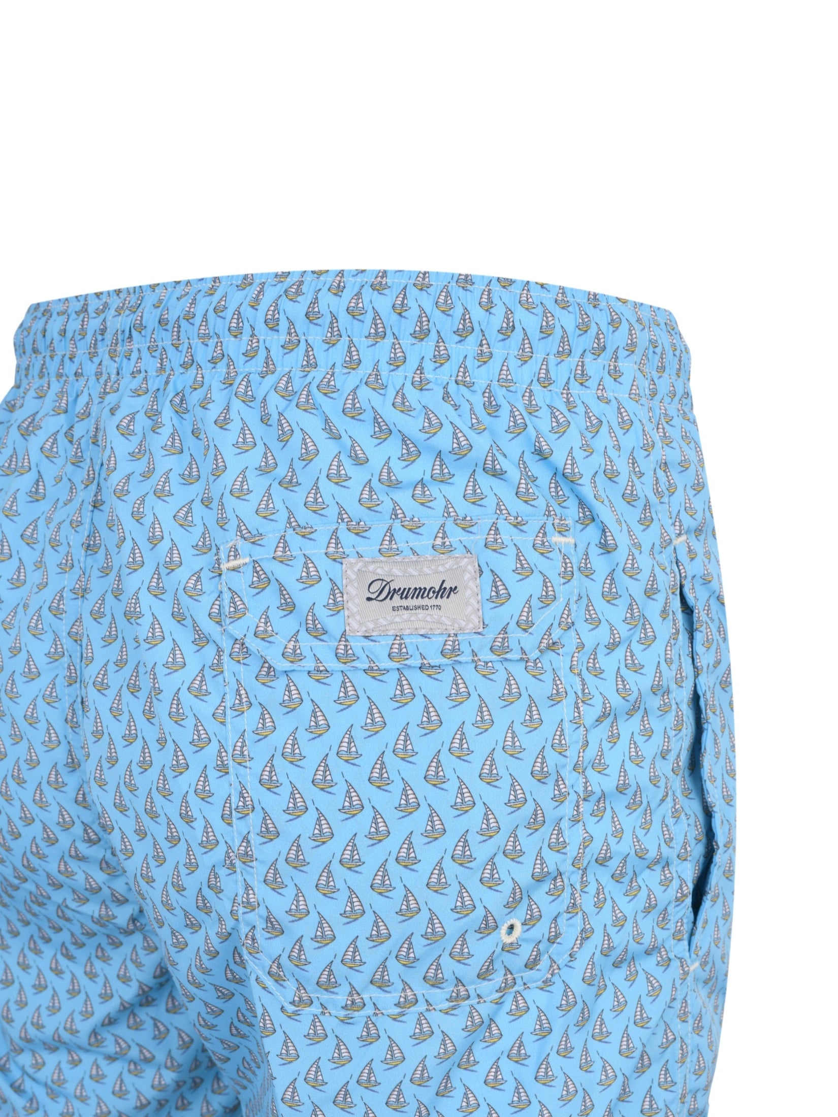 Sailboat-Print Shorts