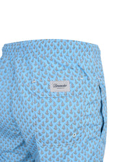 Sailboat-Print Shorts