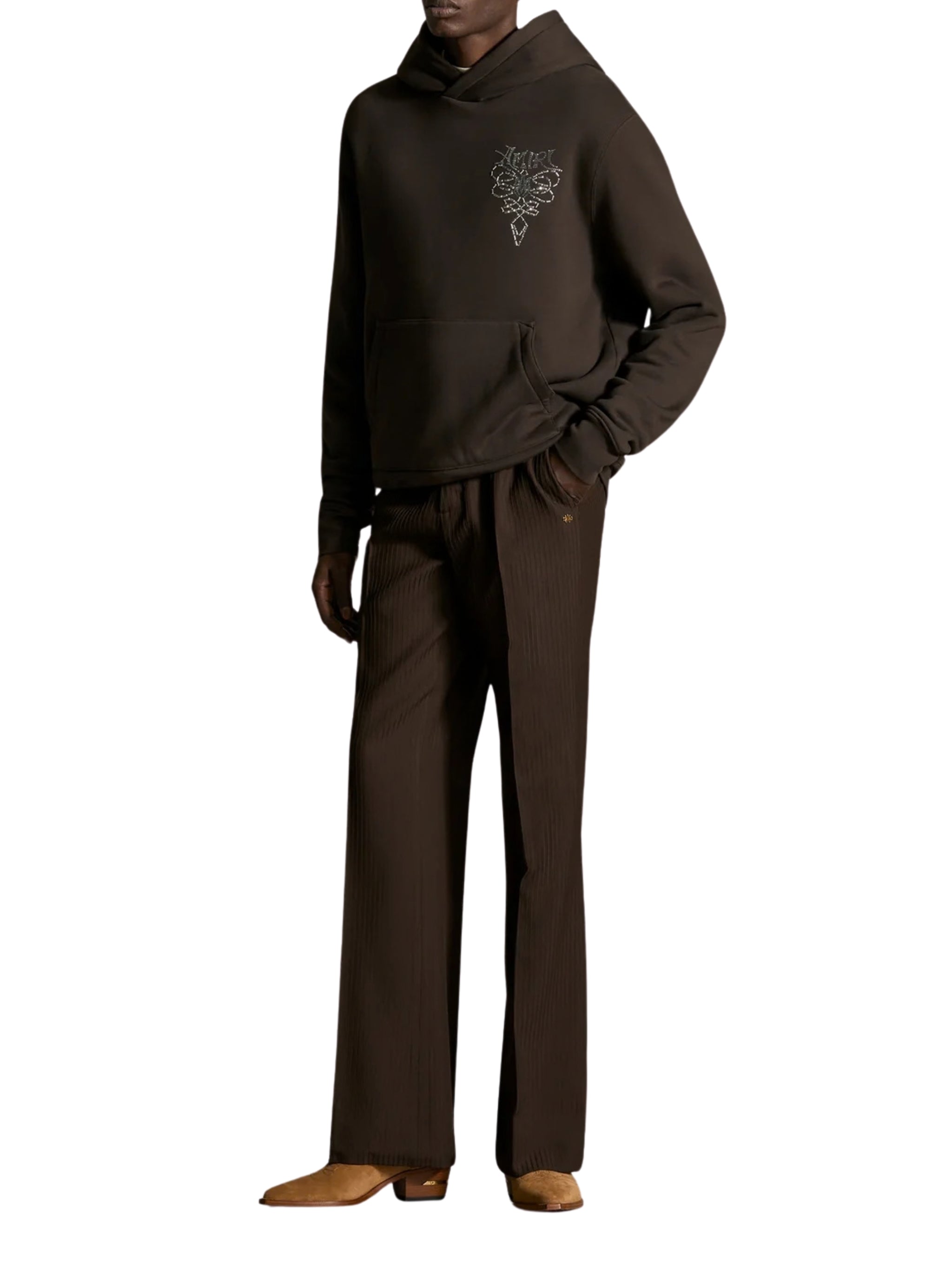 Amiri lasso embroidered hoodie