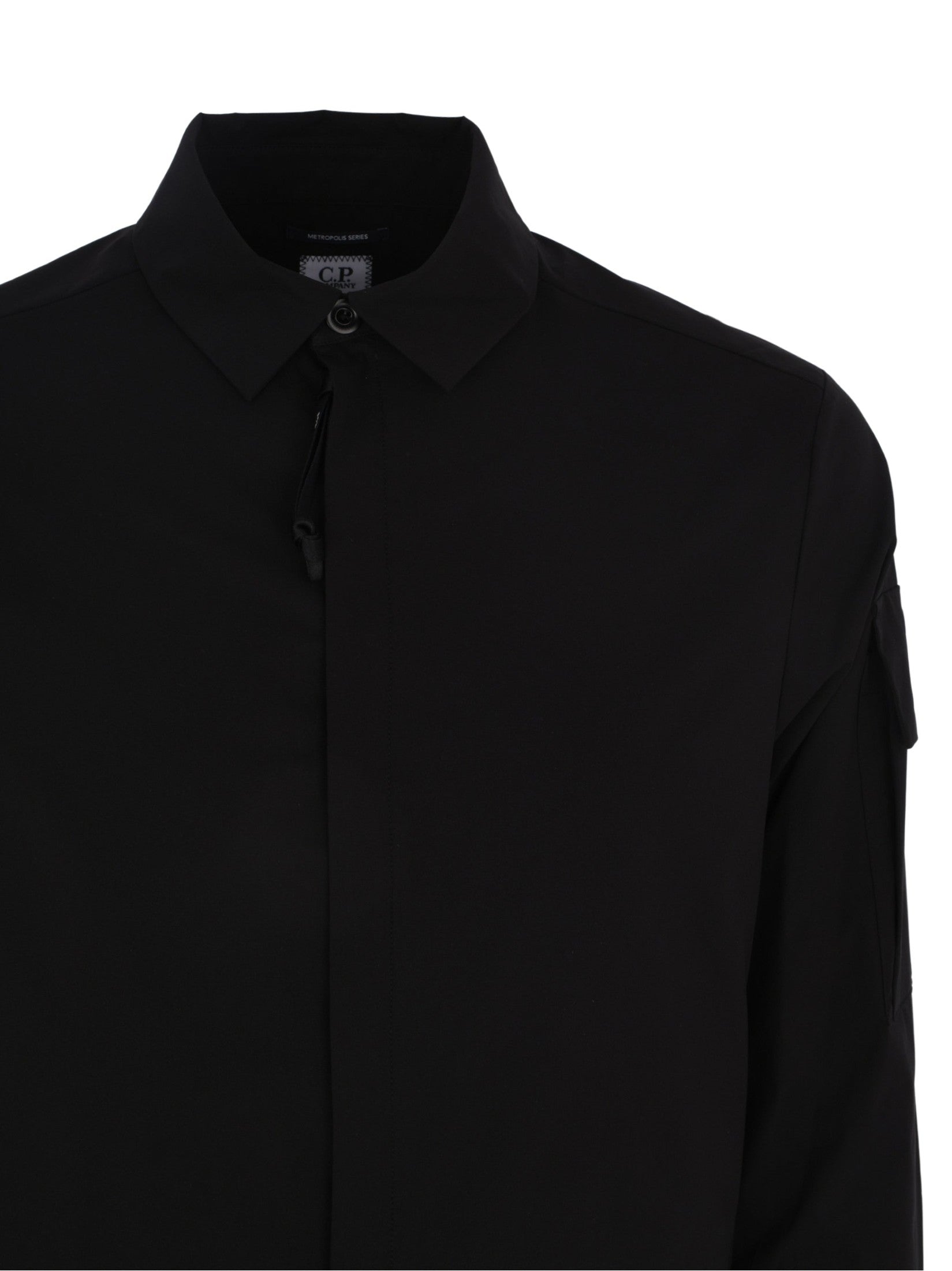Metropolis series metro-tek zip overshirt