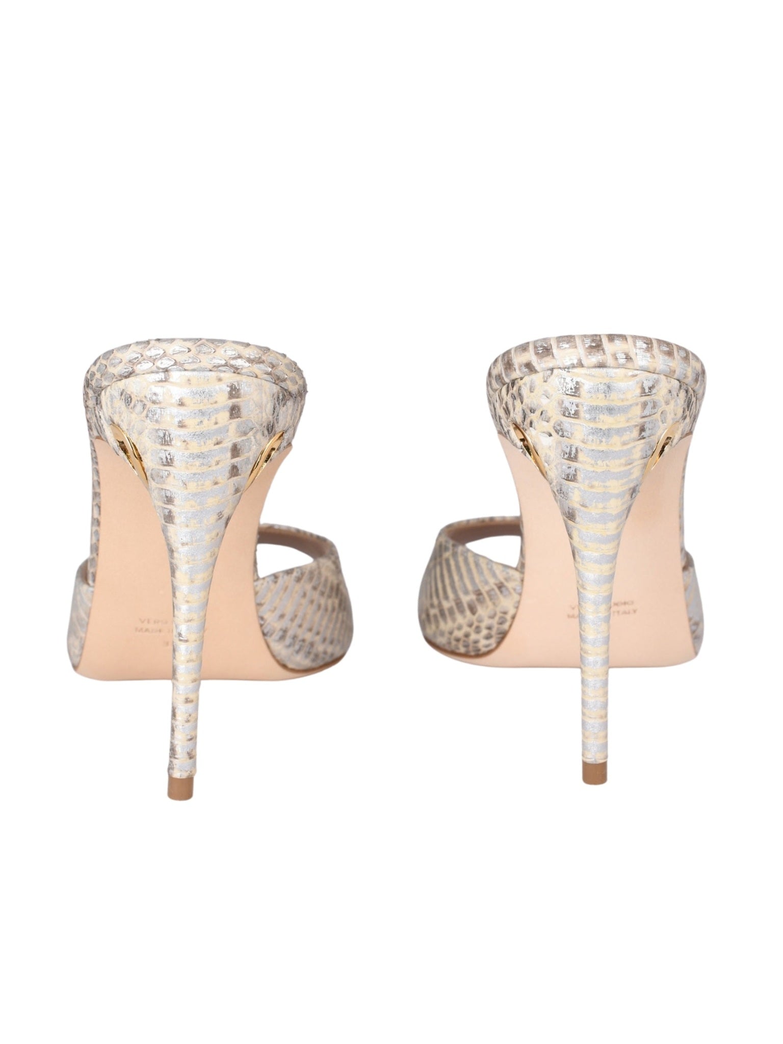 Guido 105 open-toe mule 105mm heel