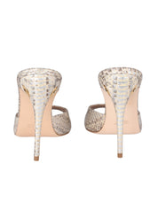 Guido 105 open-toe mule 105mm heel