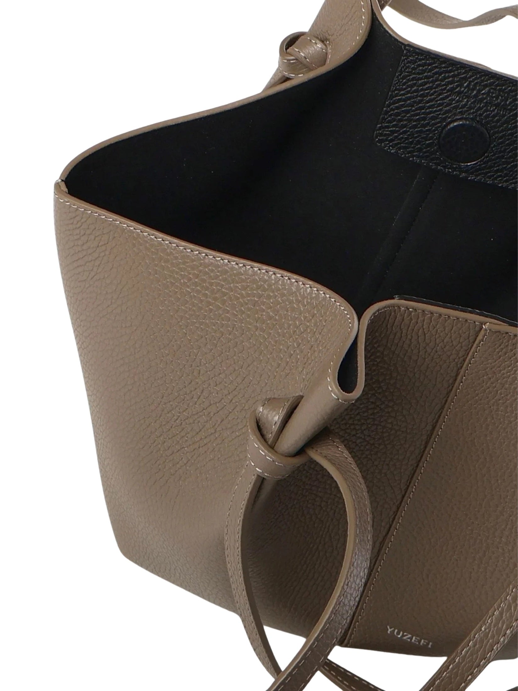 Large mochi pebble grain leather