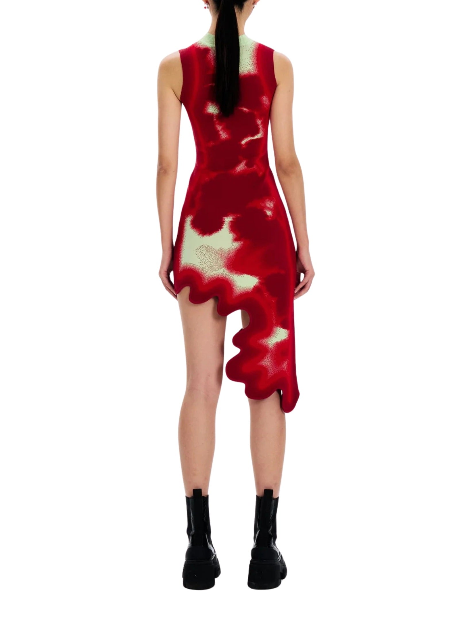 Brooklyn tie-dye wavy dress