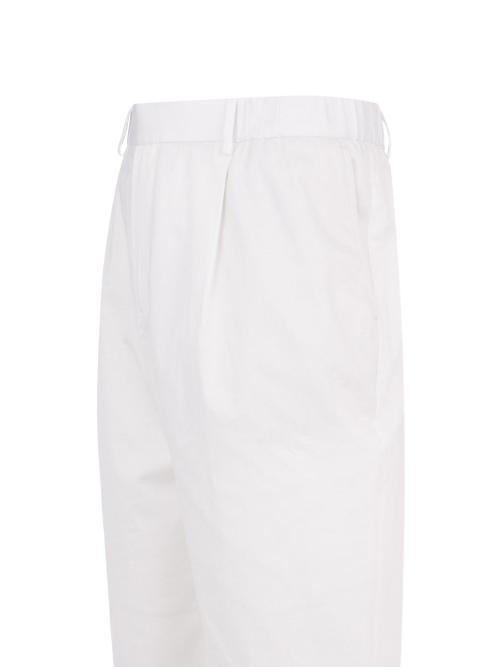 Long formal trouser cotton satin
