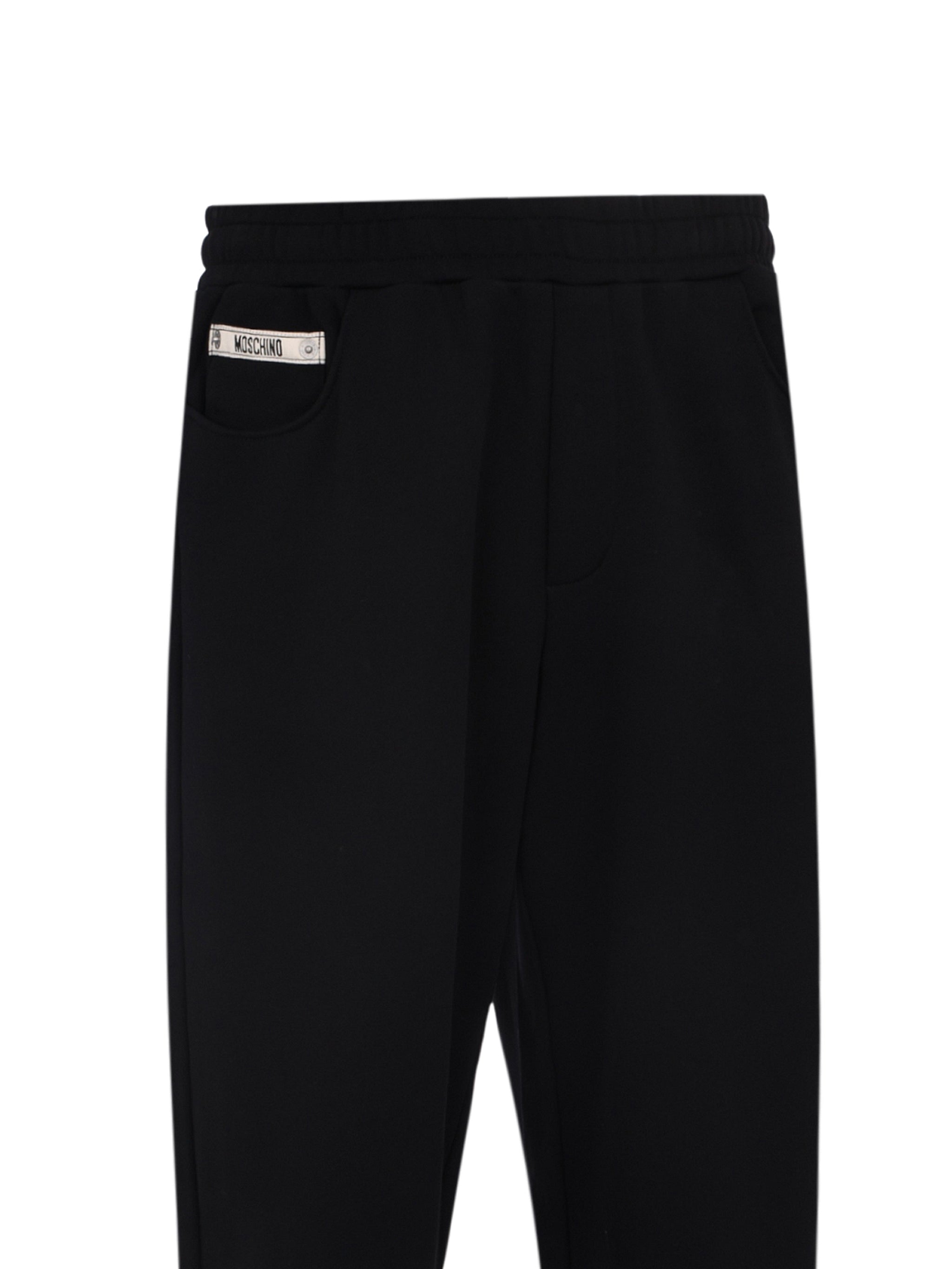 Moschino zip-pocket cuffed trousers