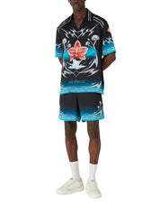 CUBAN COLLAR SHORT SLEEVE SHIRT