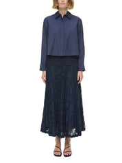 Kacey cotton lace shirt