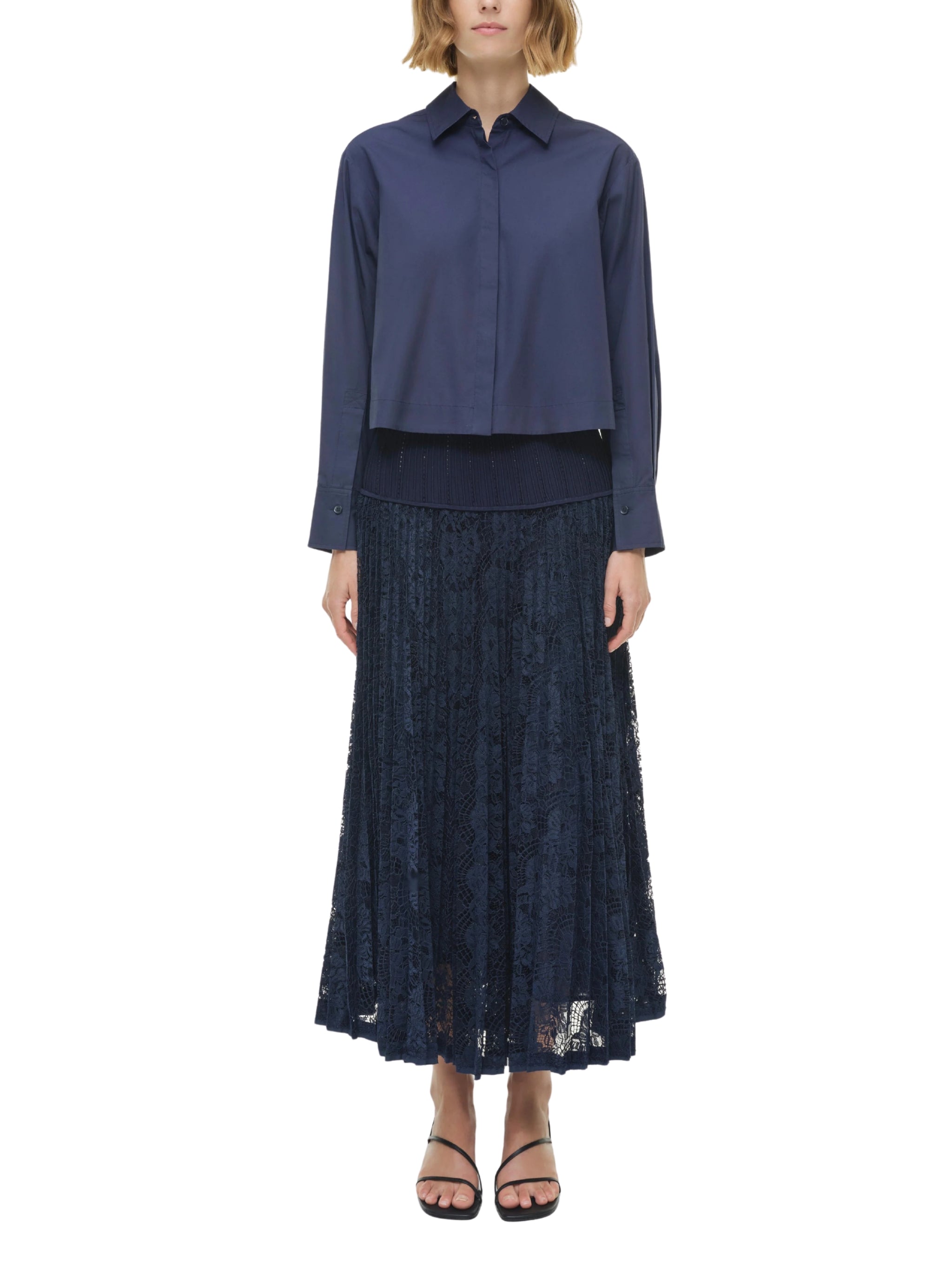 Kacey cotton lace shirt