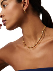 SAVI SIGNATURE LINK CHAIN NECKLACE