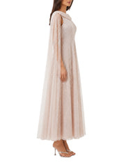 Moonlight sequin ankle gown
