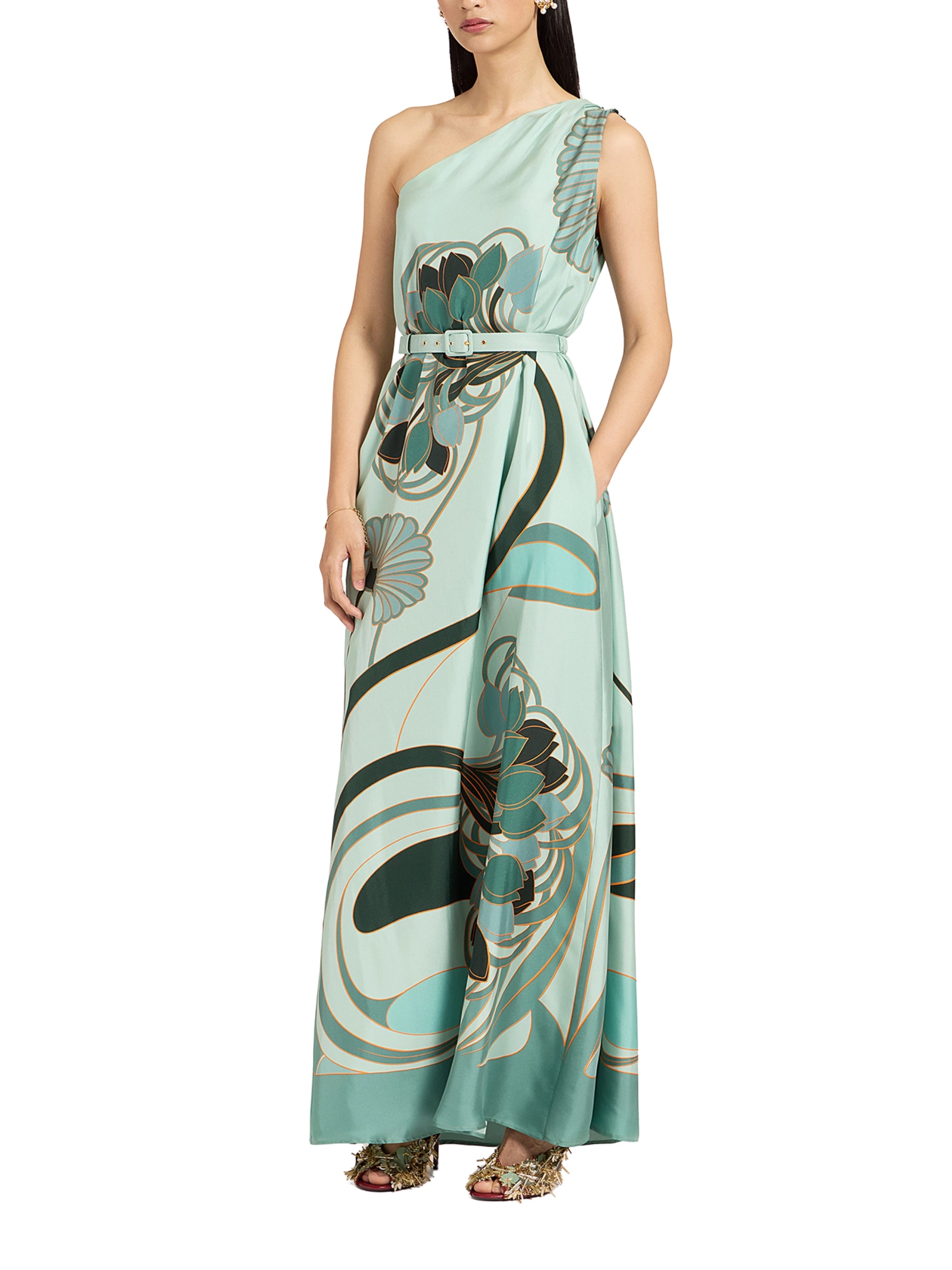 Roy dress (placee) blooming tulip placee