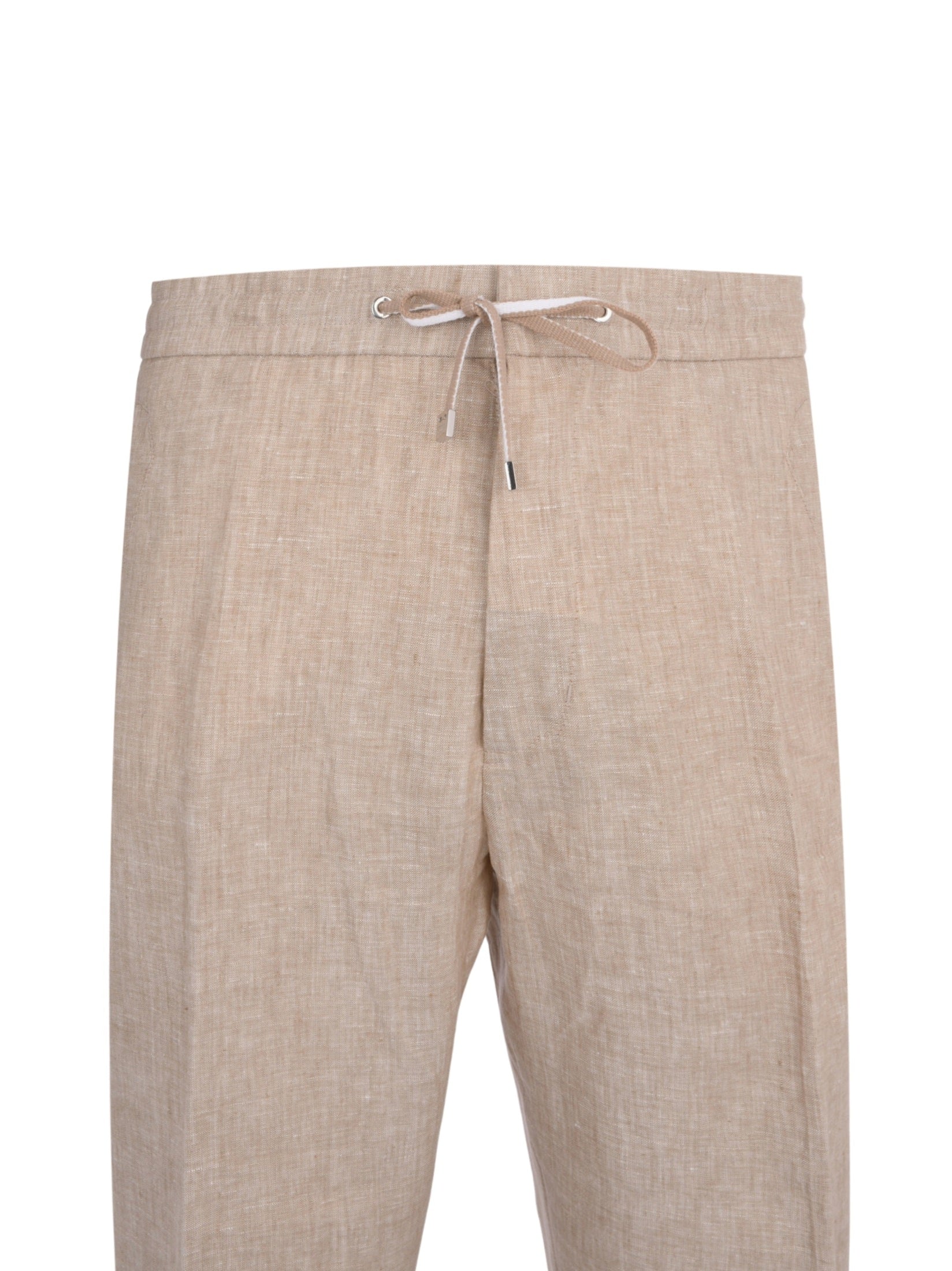 Linen drawcord pants