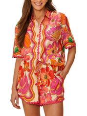 SPRING AFFAIR BEIGE SHORTS