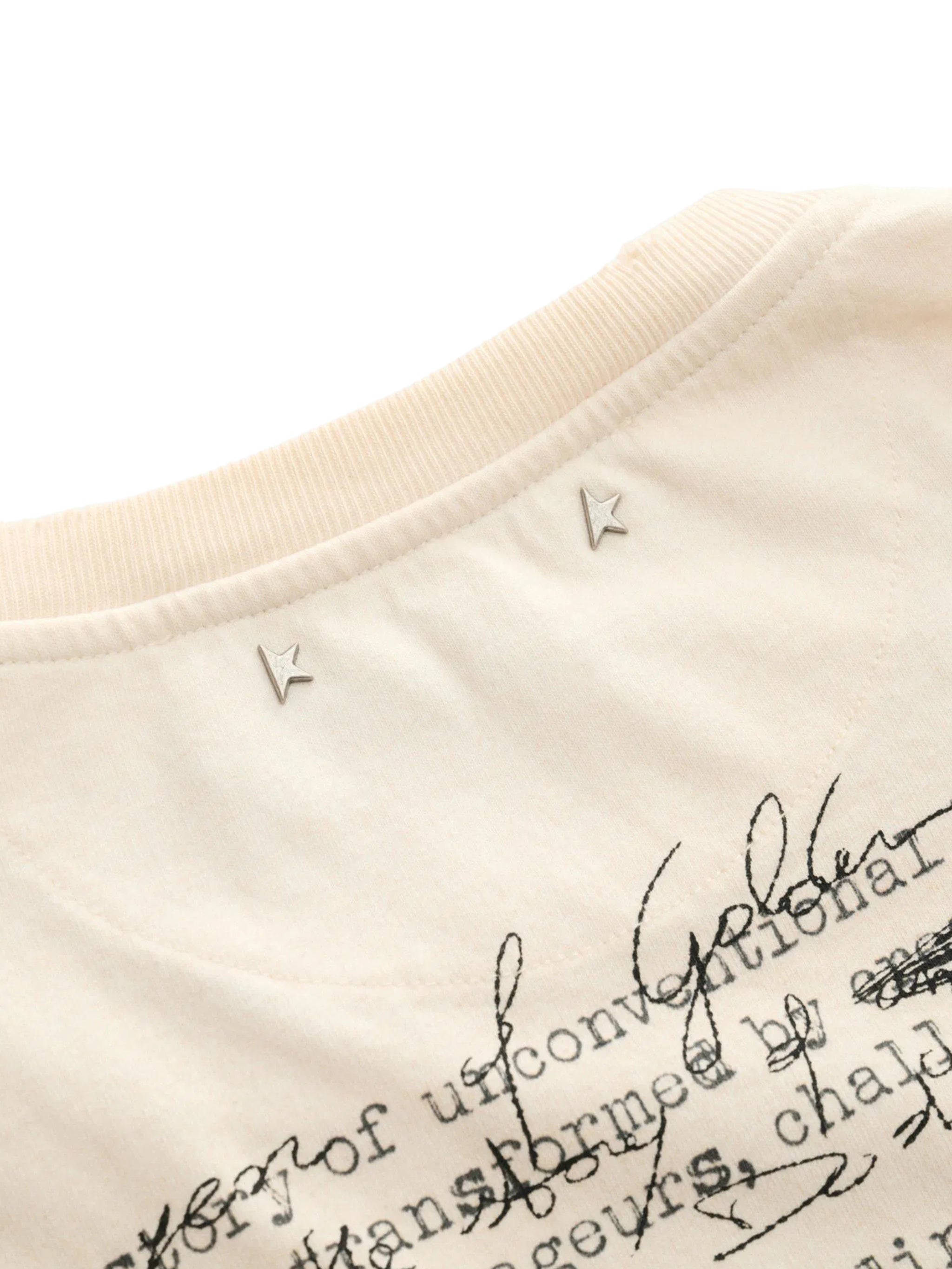 JOURNEY M'S T-SHIRT REGULAR GAUZE COTTON JERSEY VINTAGE TREATMENT WITH PRINT