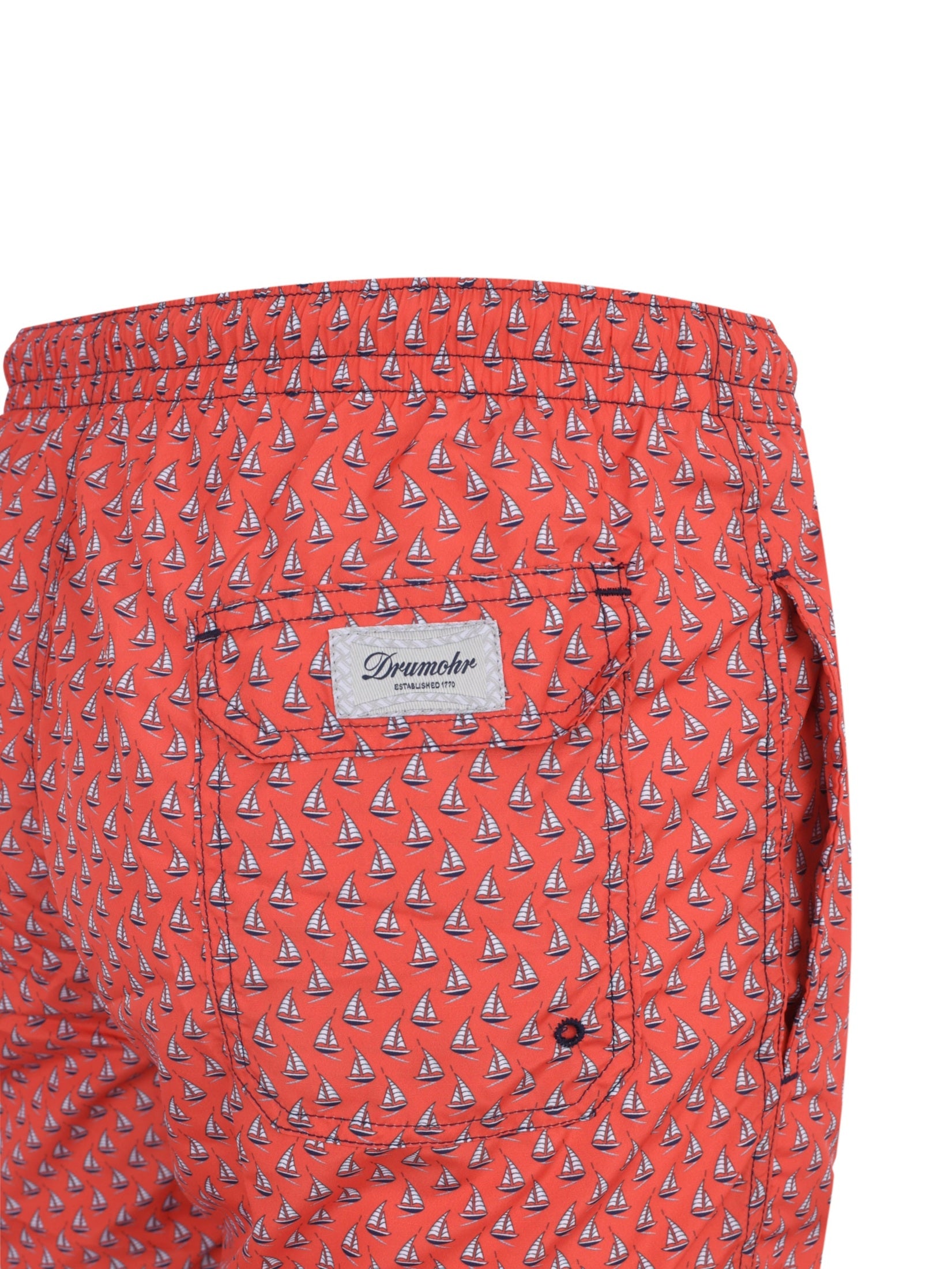 Sailboat-Print Shorts