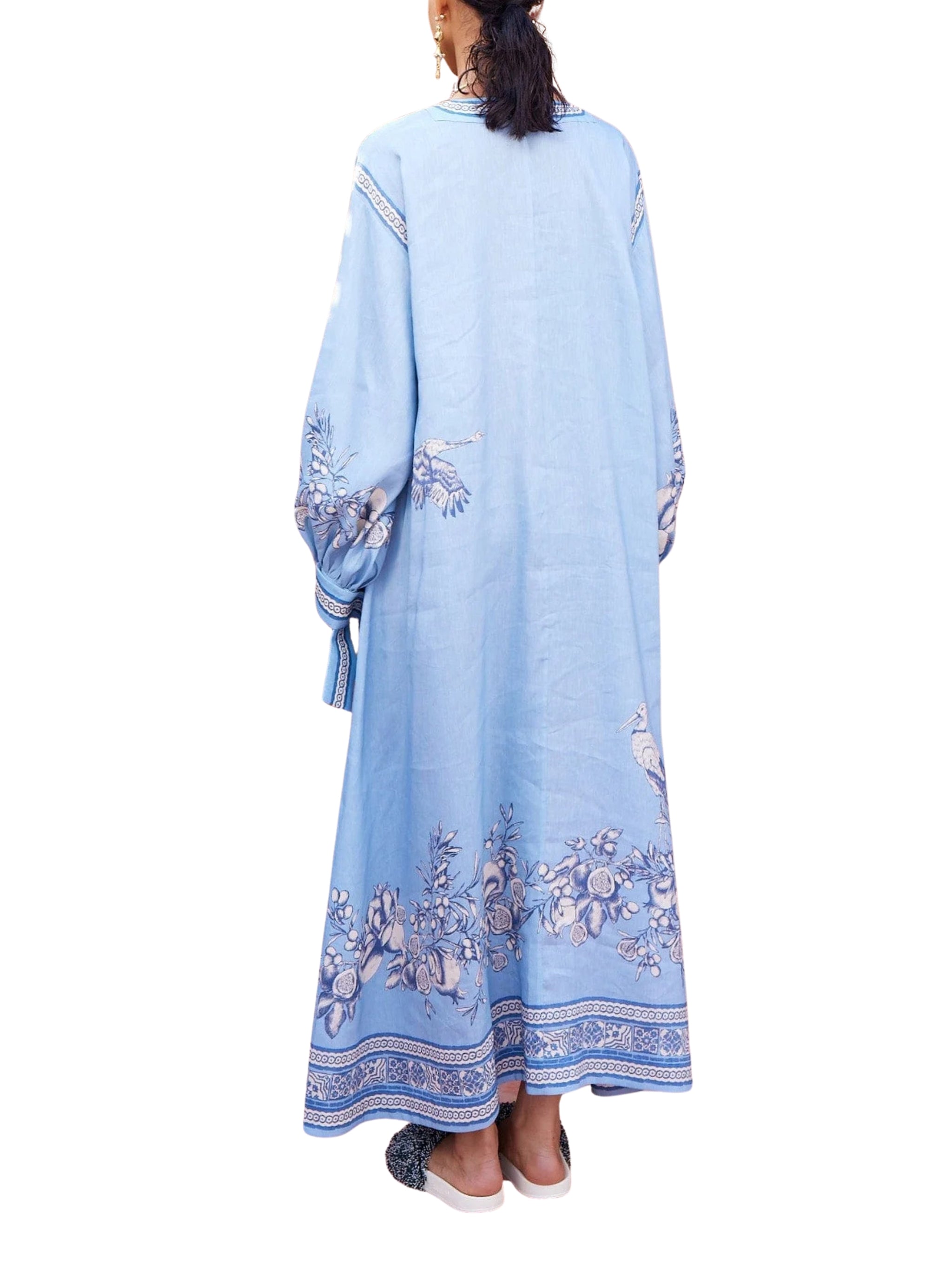 Villa romantica holiday midi dress