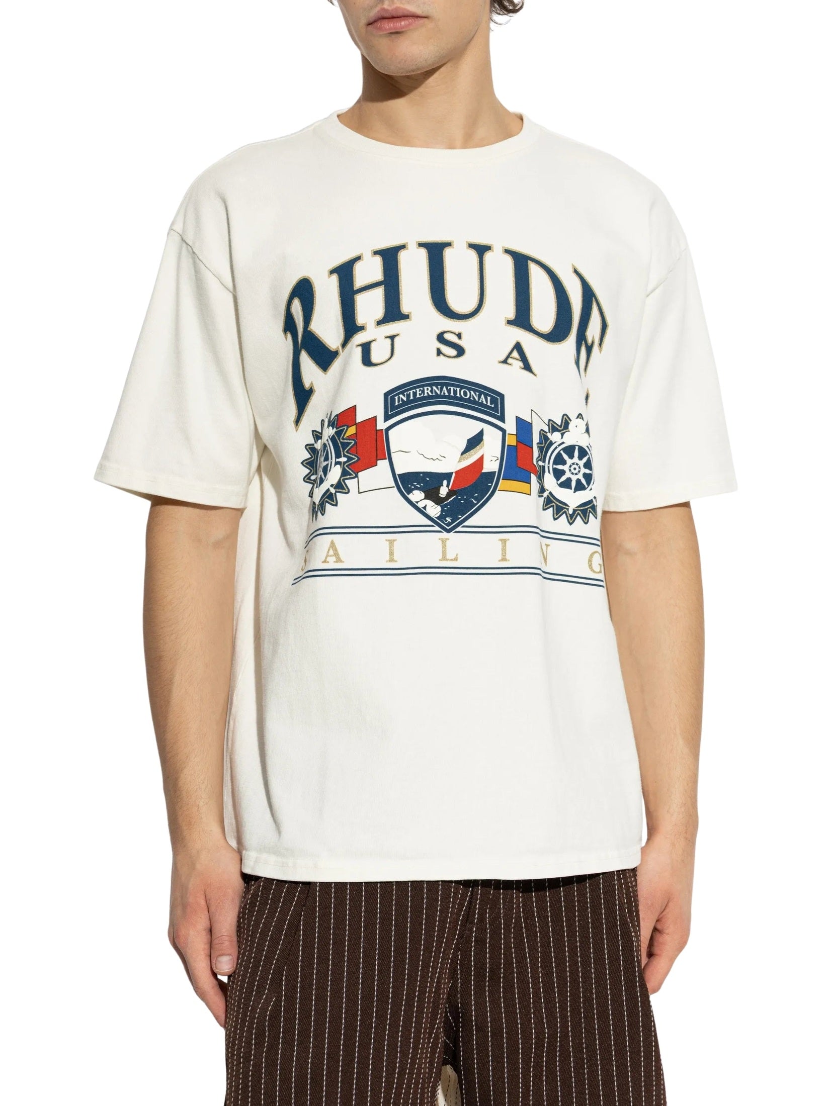 Usa sailing icon tee