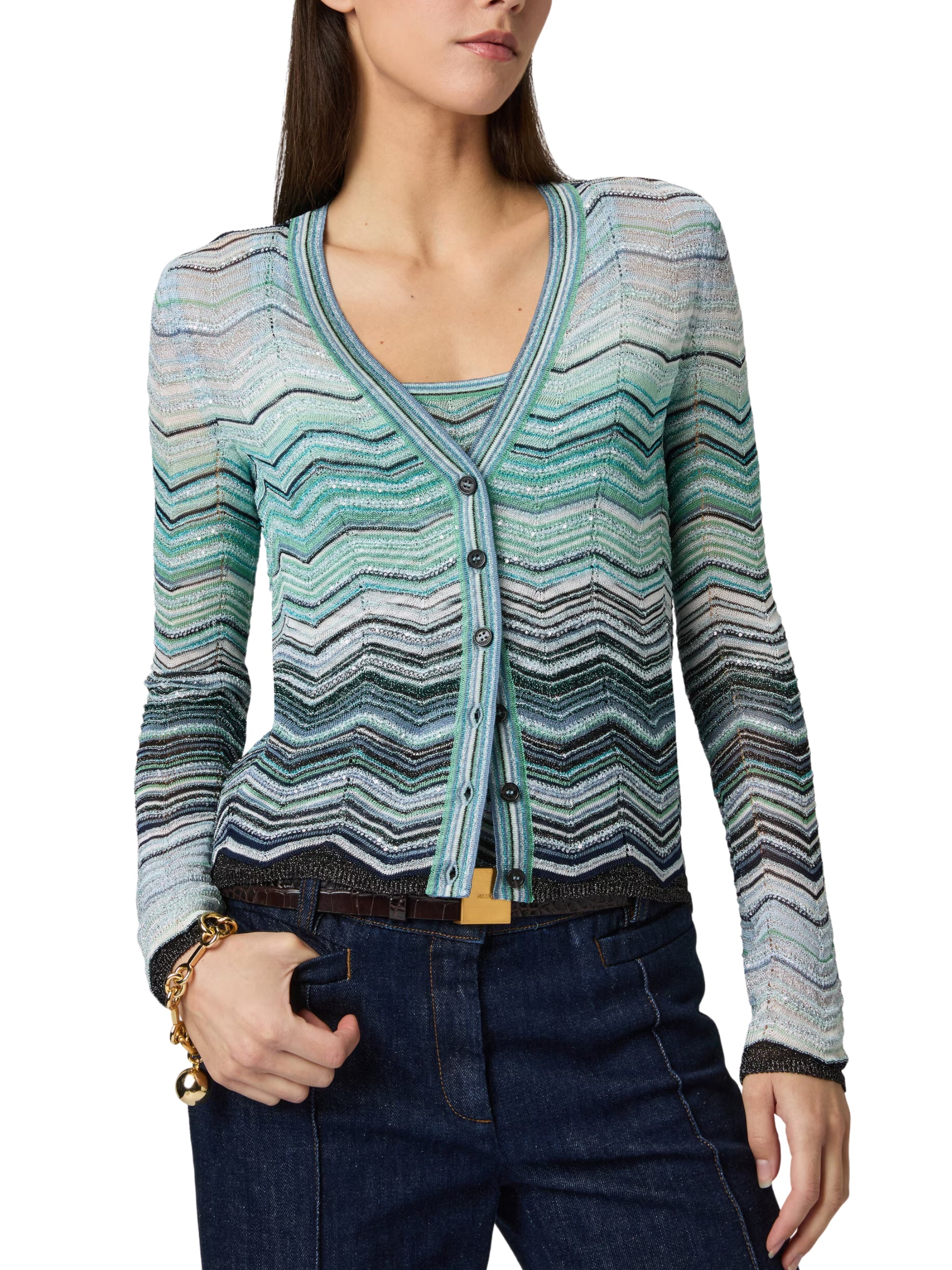 Buttoned cardigan