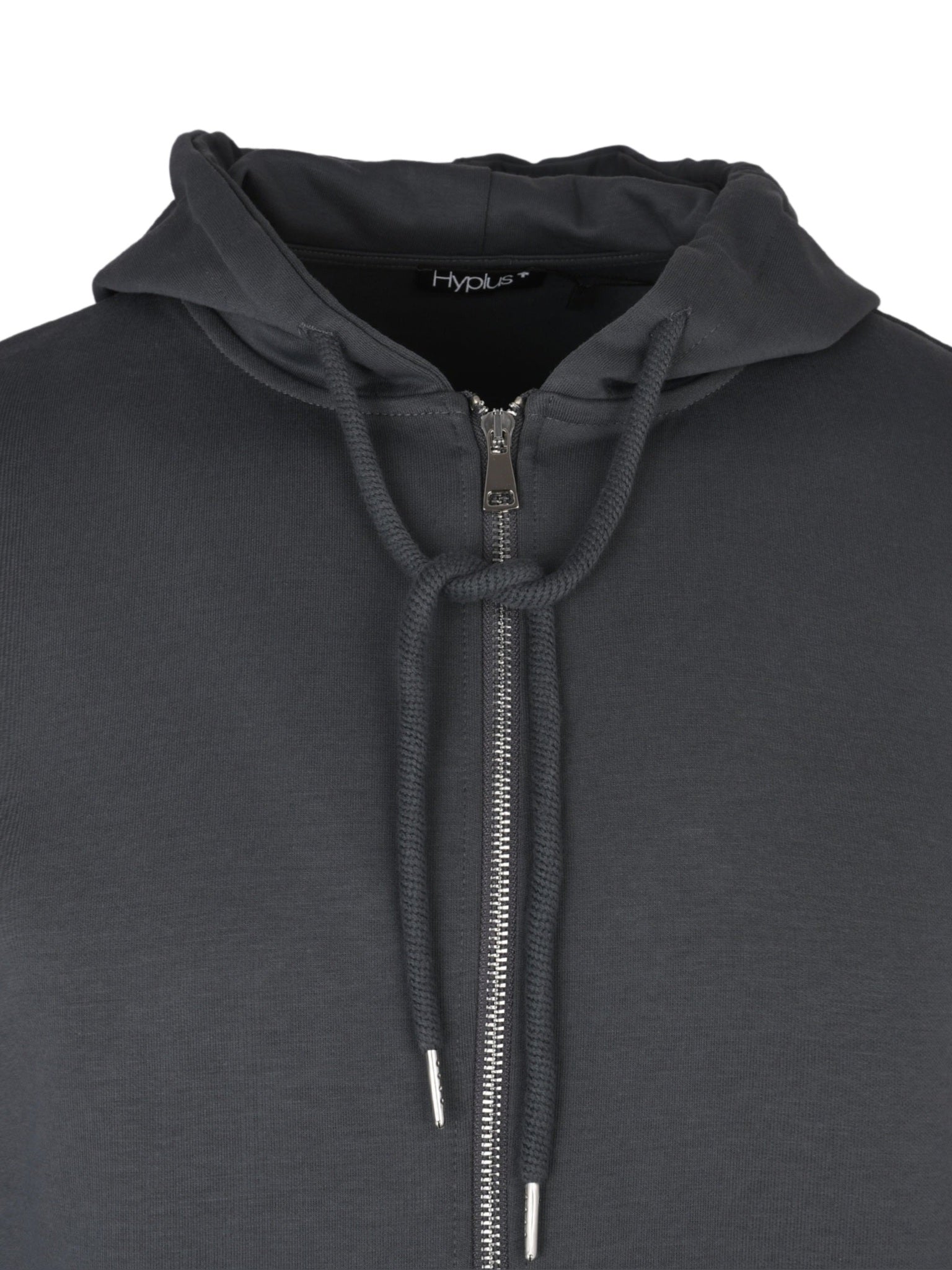 Hoodie zip signal grey small 10