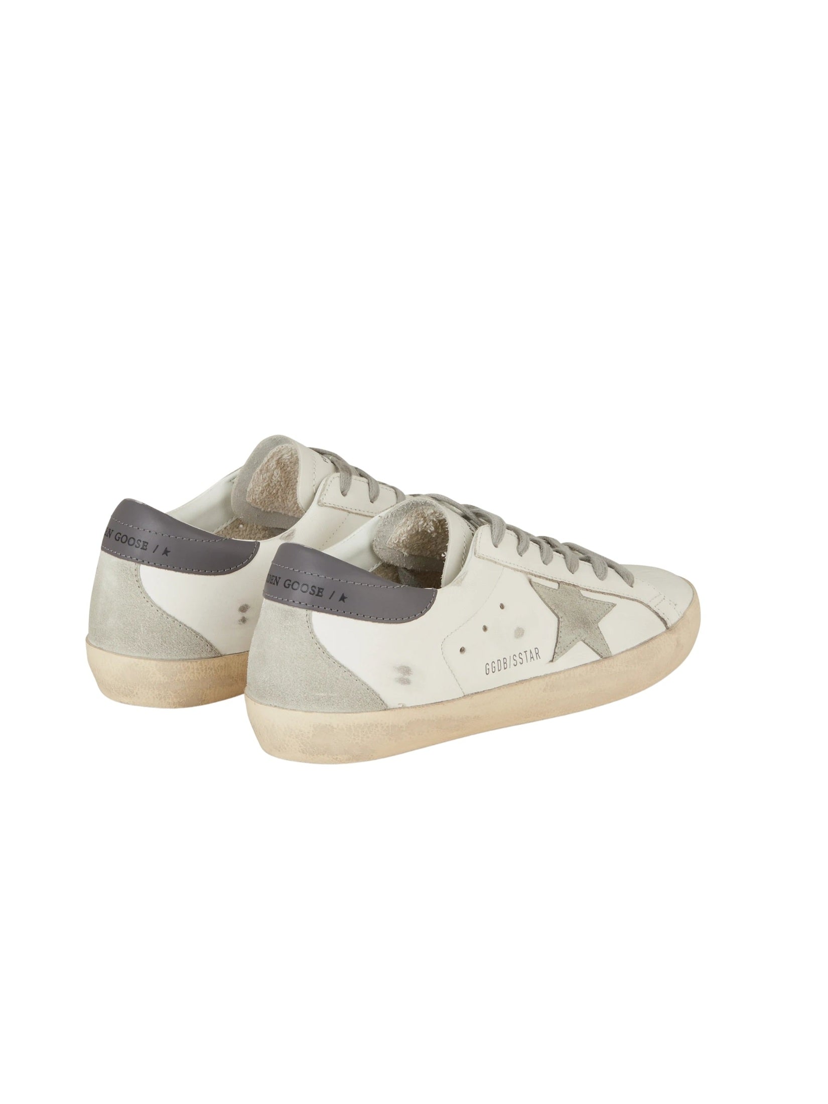 Super star leather upper and heel suede star and spur