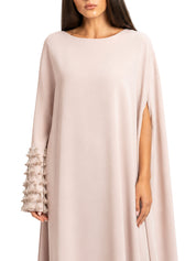 Hand embroiderd on one sleeve  jumpsuit